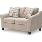 Willarae Loveseat - Taupe