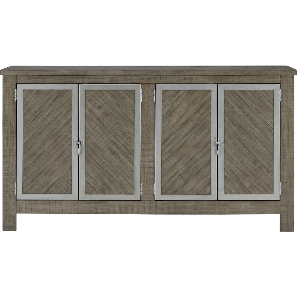 Krystanza Dining Server - Weathered Gray - (D766-60)