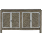 Krystanza Dining Server - Weathered Gray - (D766-60)