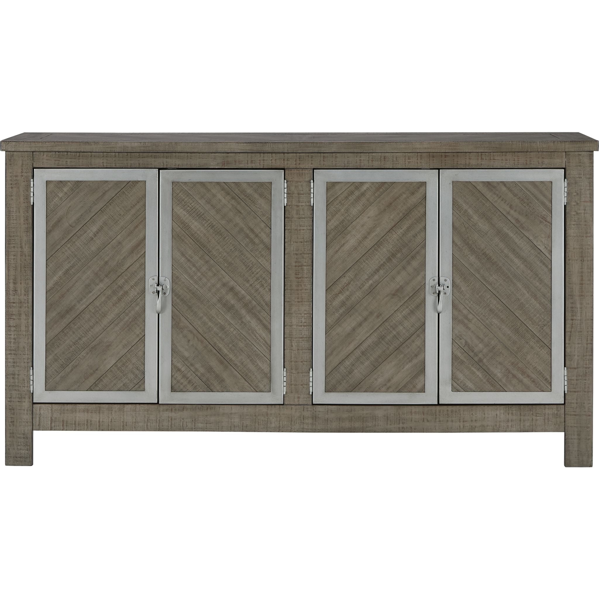 Krystanza Dining Server - Weathered Gray - (D766-60)