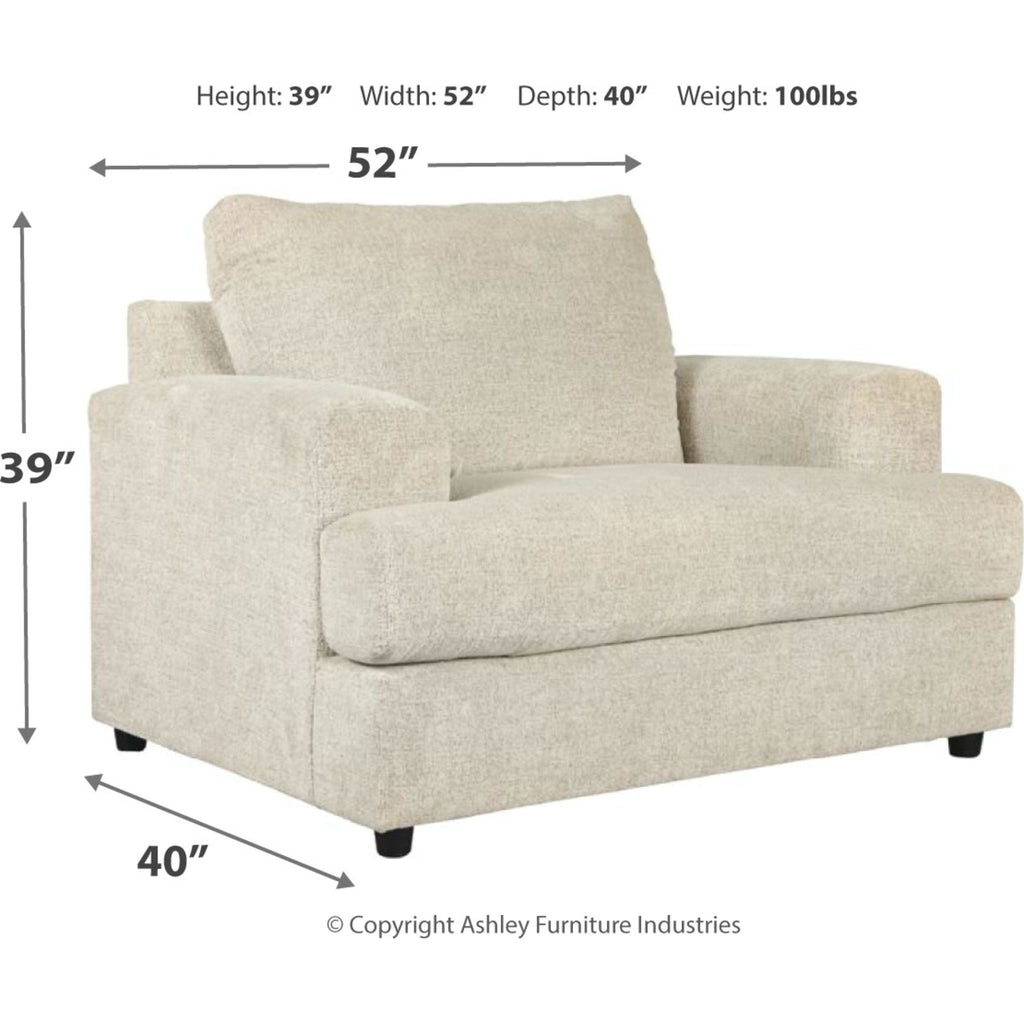 Soletren Chair and a Half - Stone