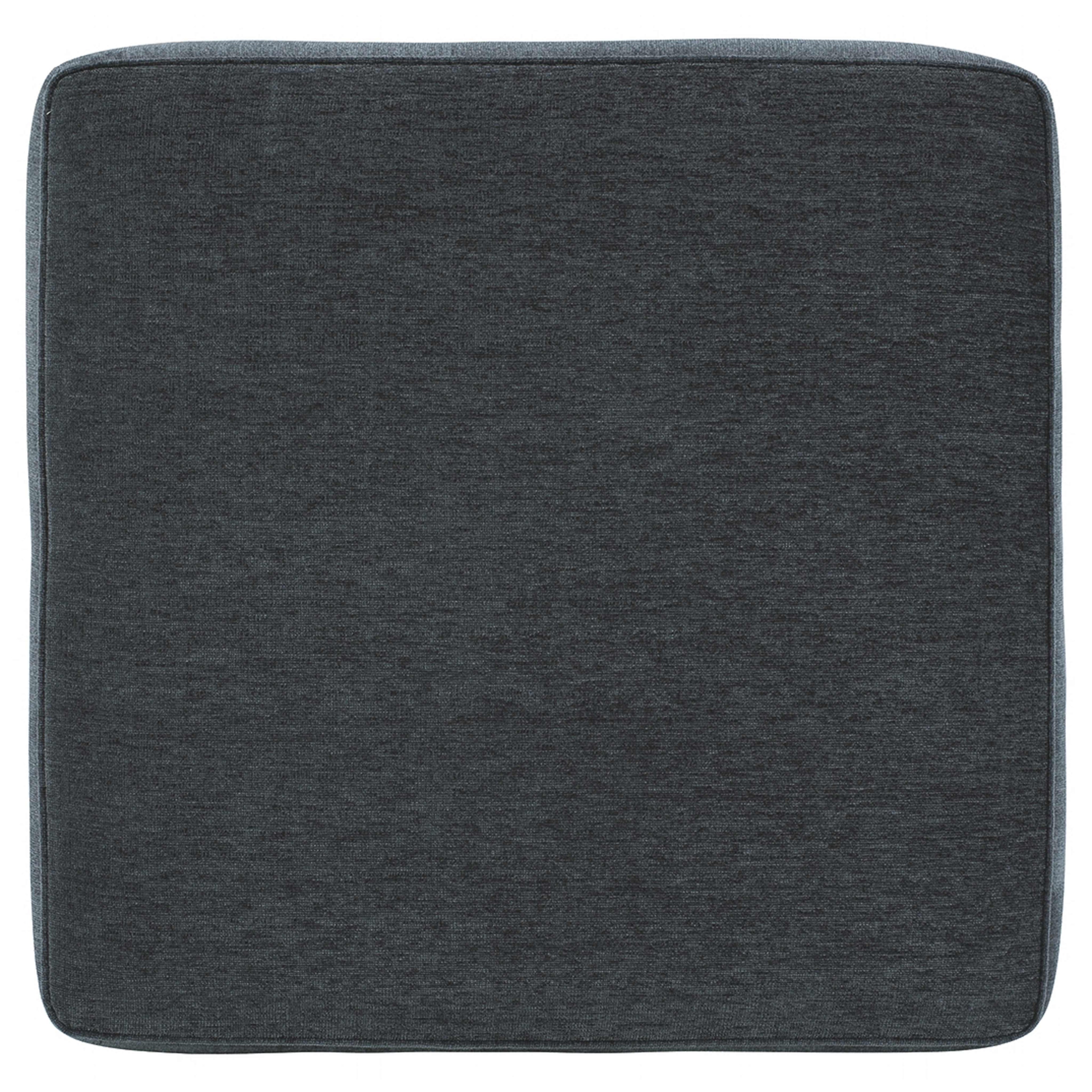 Abinger Oversized Accent Ottoman - Smoke