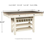Bolanburg Counter Height Table - Two-tone - (D647-32)