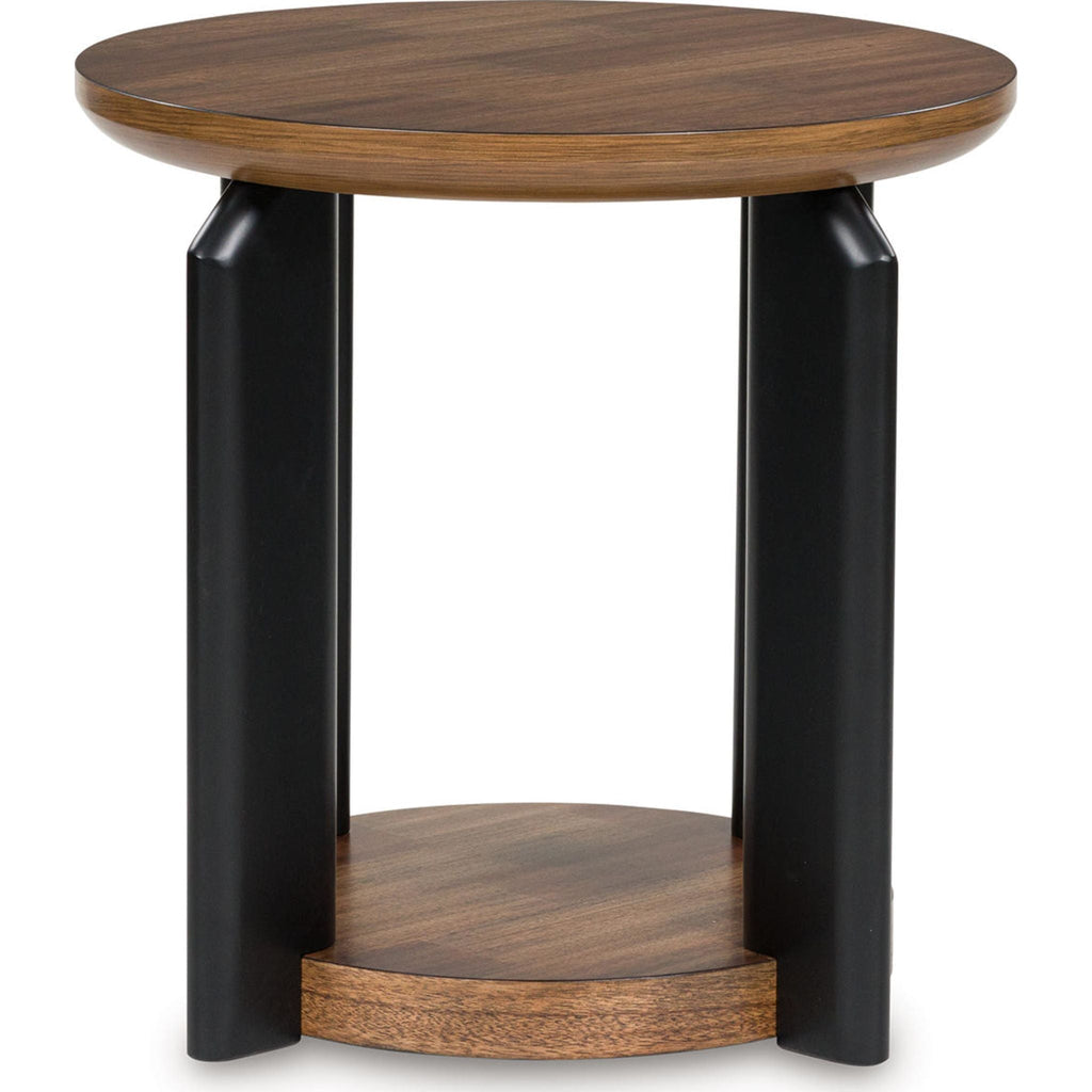 Kraeburn End Table - Brown/Black