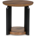 Kraeburn End Table - Brown/Black