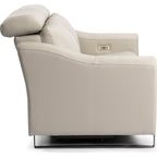 Reverie Power Reclining Sofa With Power Headrest - Vacchetta Grey