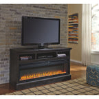 Entertainment Accessories Fireplace Insert - Black