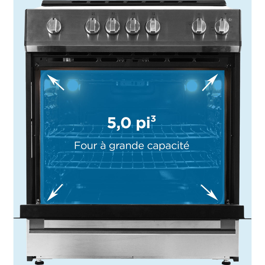 Danby 30 Electric Range (DRRM300BSSC) - Stainless Steel