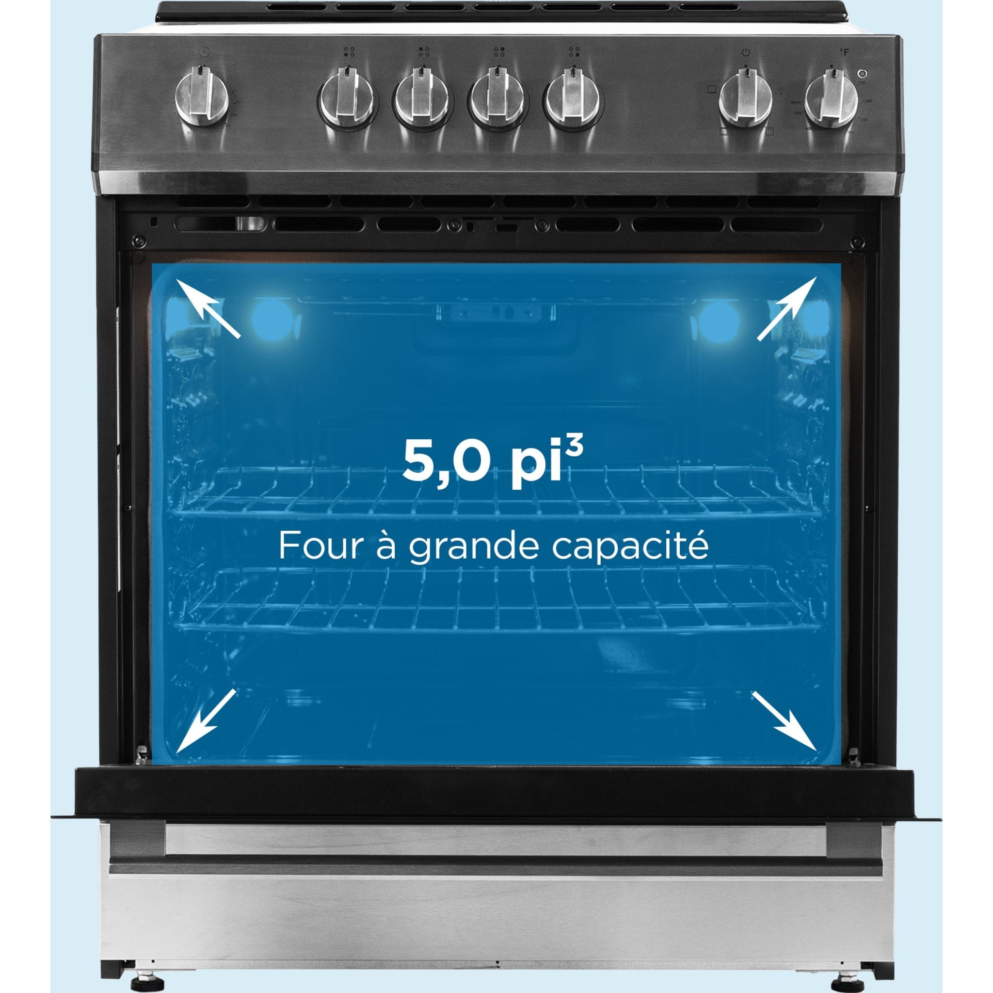 Danby 30 Electric Range (DRRM300BSSC) - Stainless Steel