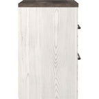 Gerridan Nightstand - White/Gray