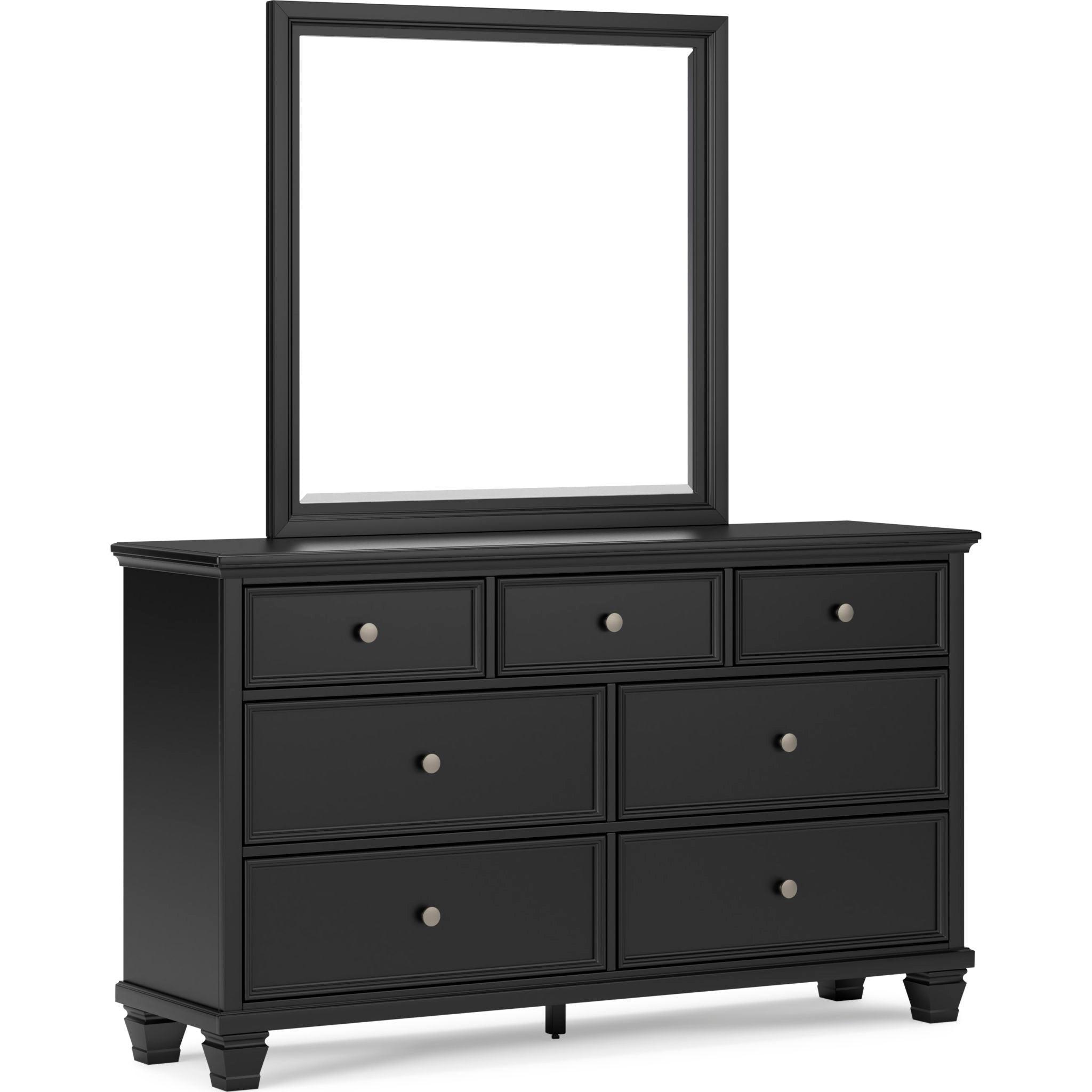 Lanolee 6 Piece Panel Bedroom - Black
