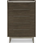 Arkenton Chest - Grayish Brown/White