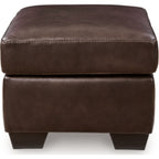 Santorine Ottoman - Dark Brown