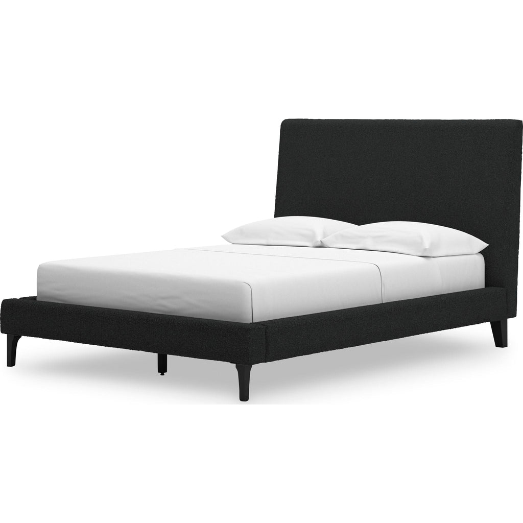 Cadmori Full Upholstered Bed - Black