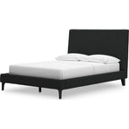 Cadmori Full Upholstered Bed - Black