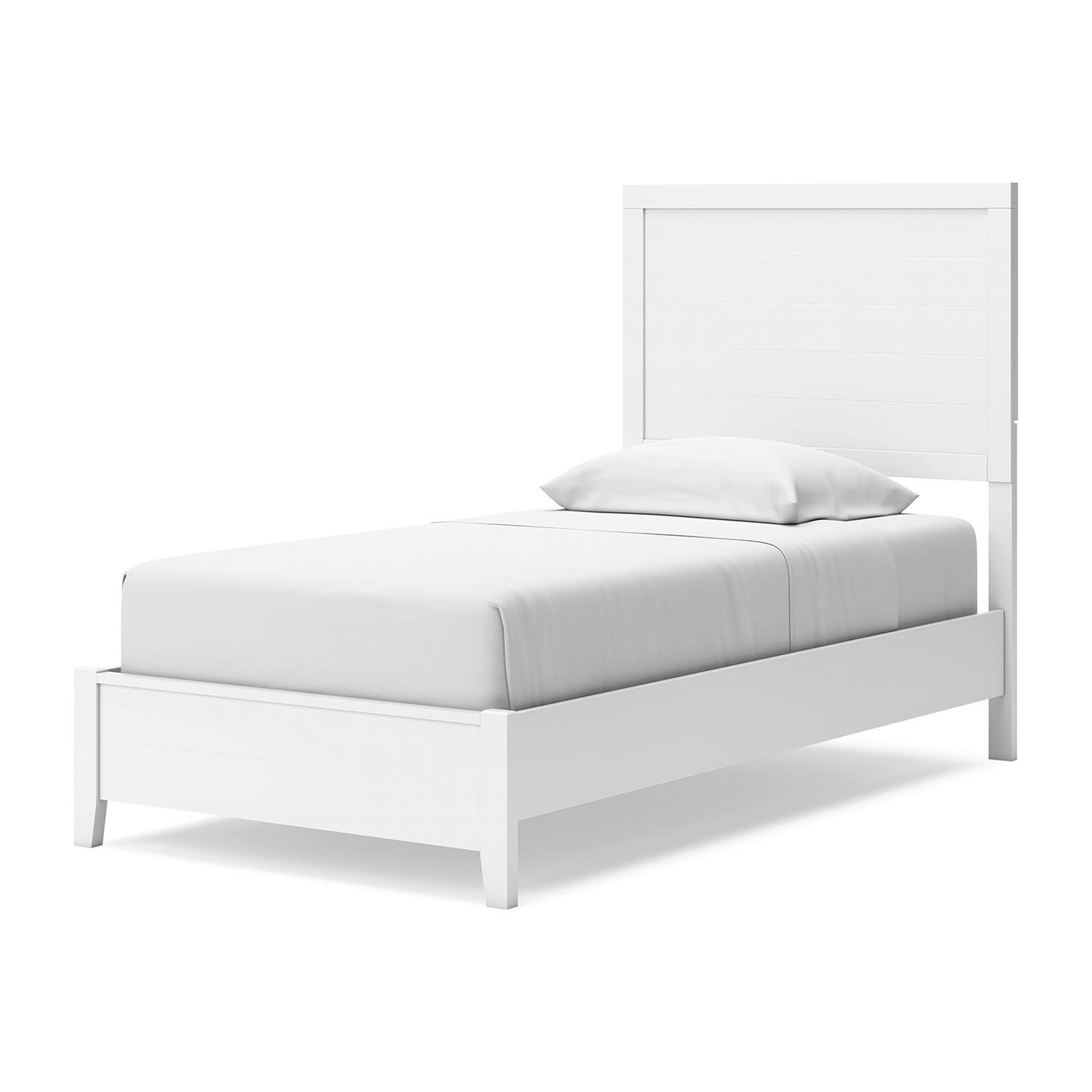 Binterglen Twin Panel Bed - White