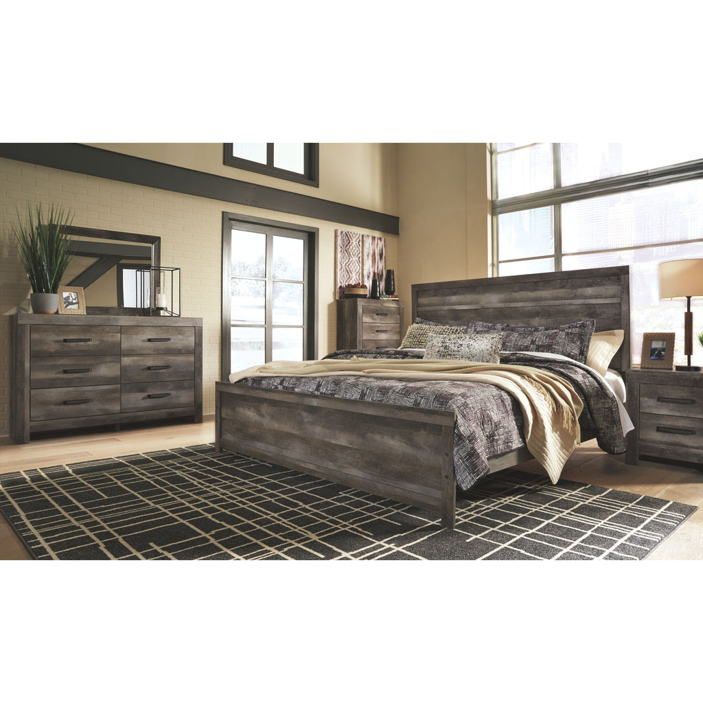 Wynnlow Panel Bed - Gray