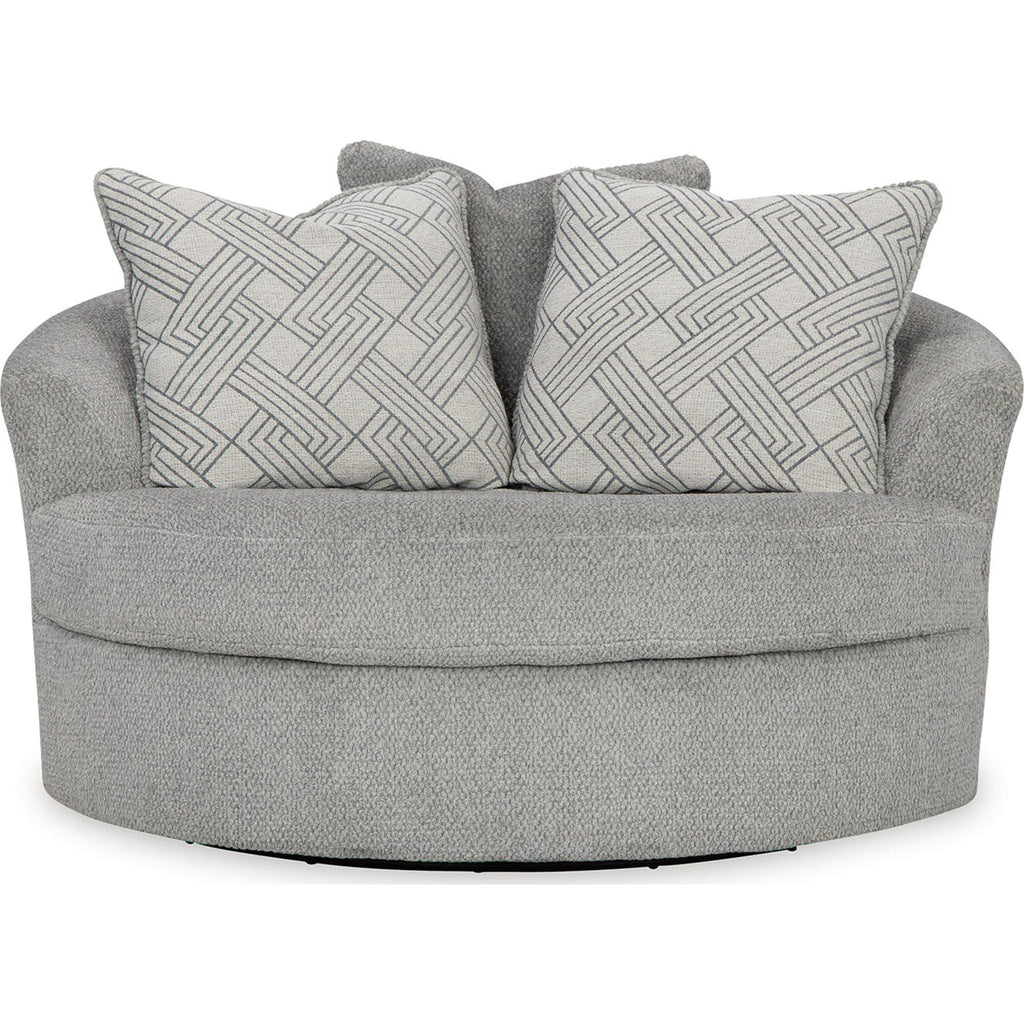 Casselbury Swivel Chair - Cement