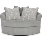 Casselbury Swivel Chair - Cement