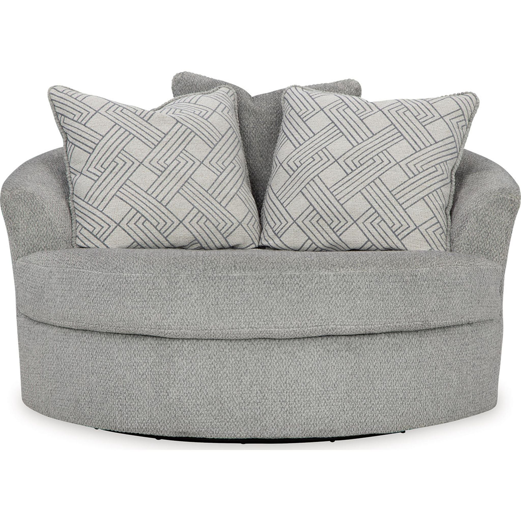 Casselbury Swivel Chair - Cement