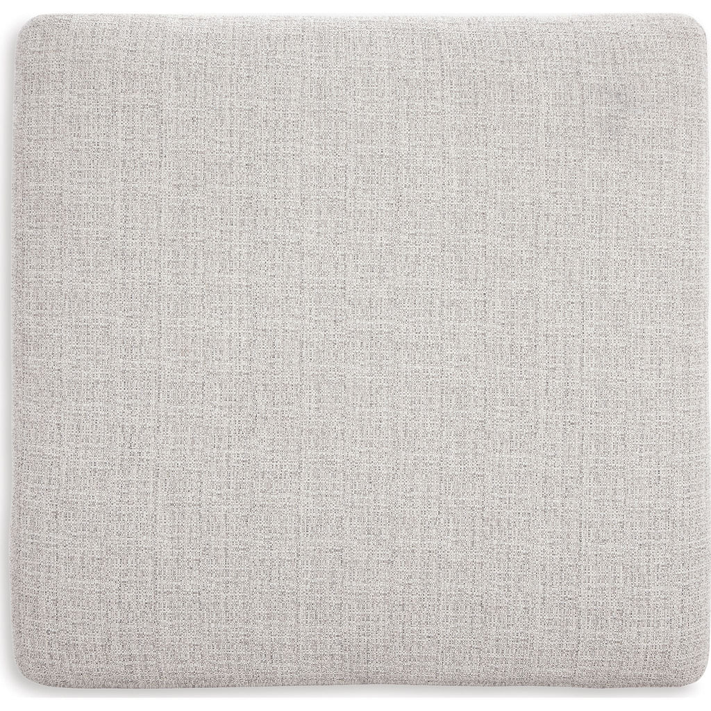 Koralynn Oversized Accent Ottoman - Stone