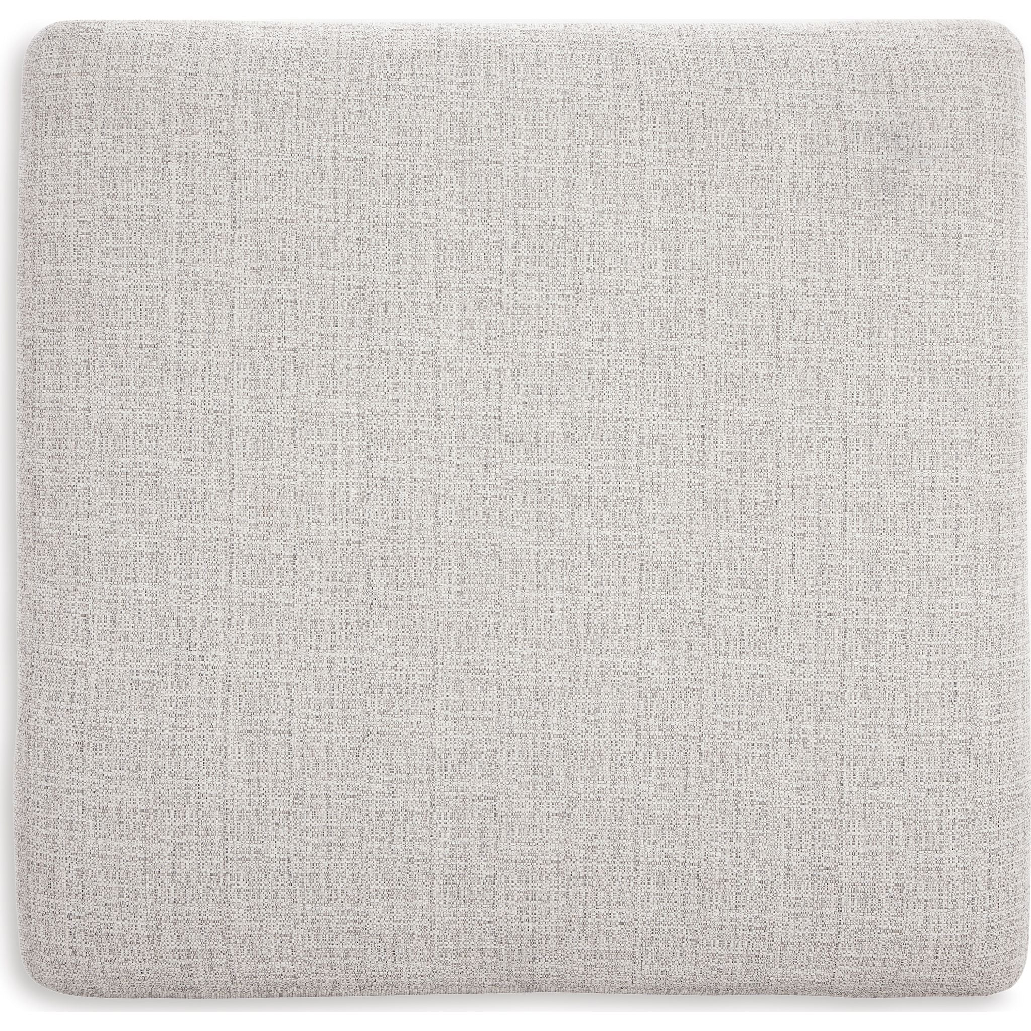 Koralynn Oversized Accent Ottoman - Stone