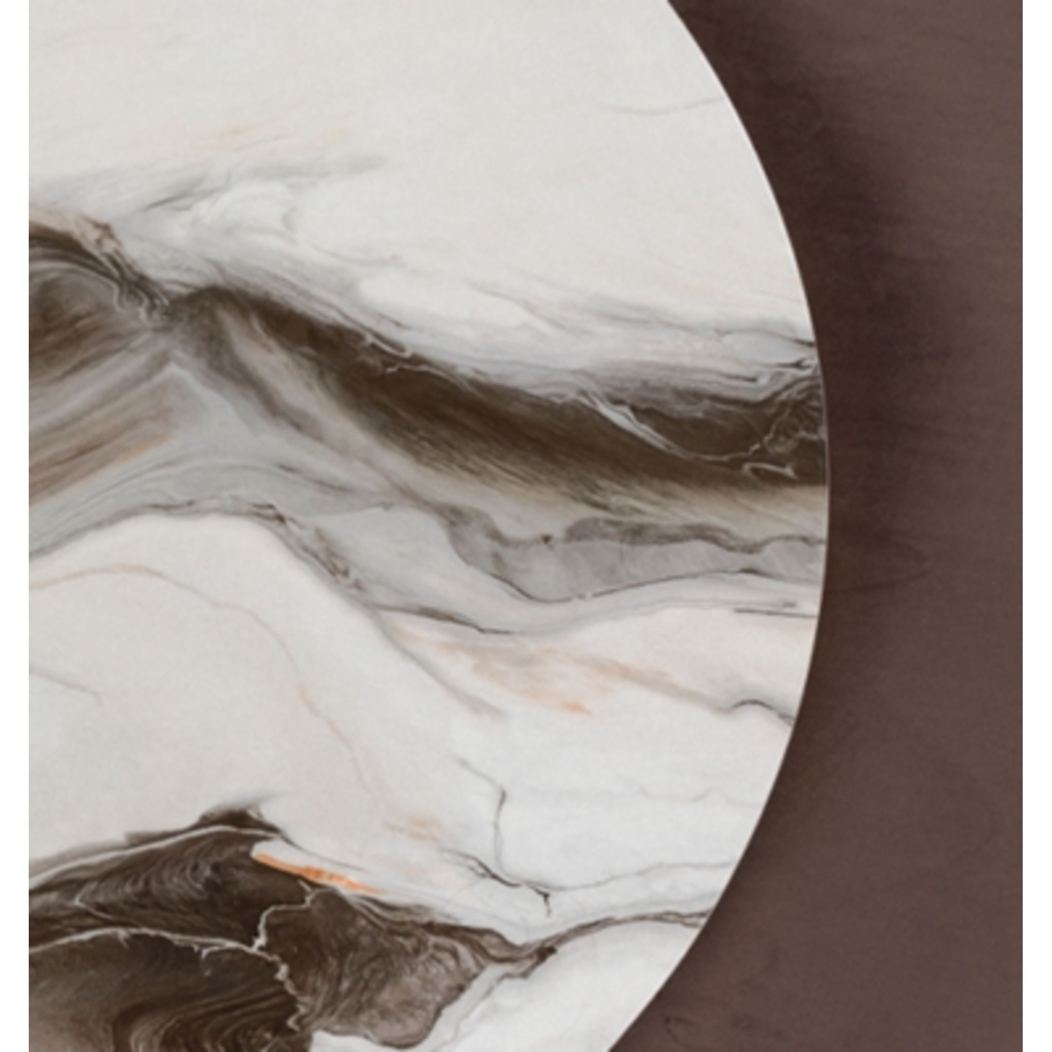 Jazmore Nesting Cocktail Table (Set of 2) - Brown/Brass Finish