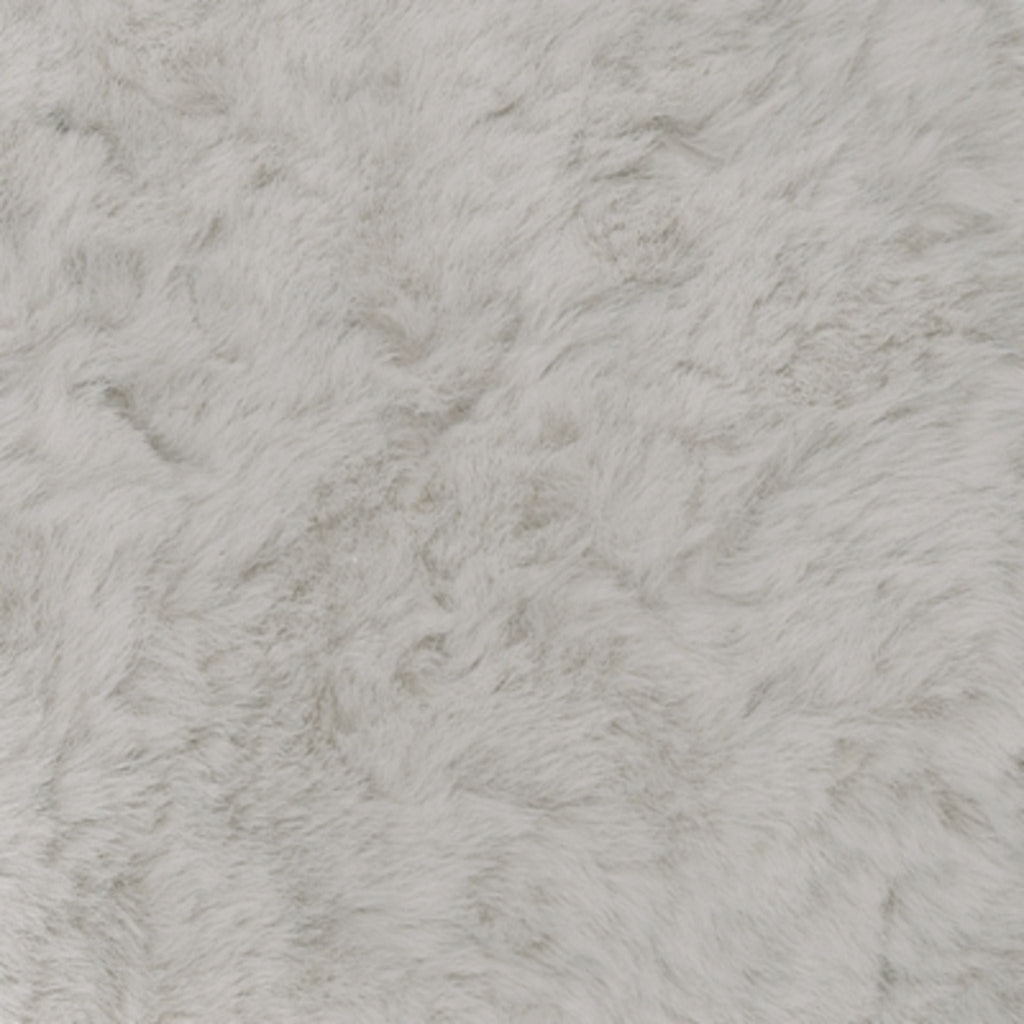 Cuddle Plush Oversized Accent Ottoman - Arctic