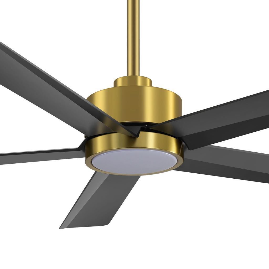 Breezary 65/52/42 5-Blade LED Ceiling Fan with Light Kit and Remote