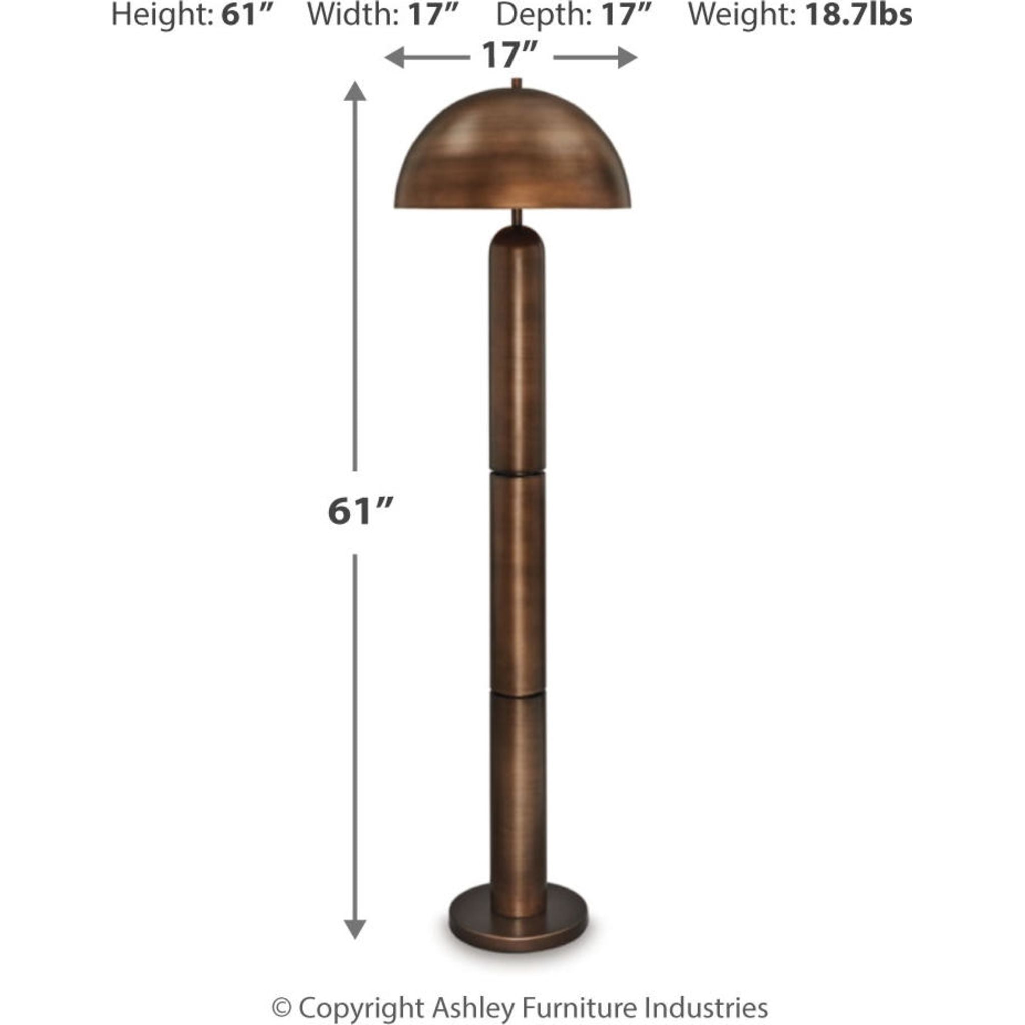 Wendfield Floor Lamp 61.00