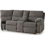 Museum 2 Piece Reclining Sectional with Console