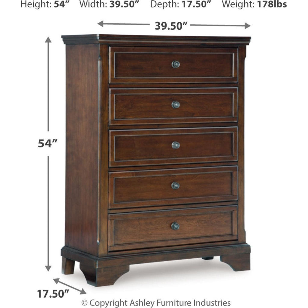 Trellington Chest - Brown