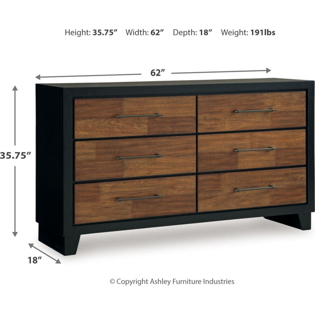 Kraeburn Dresser - Brown/Black