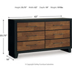 Kraeburn Dresser - Brown/Black