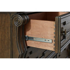 Maylee Dresser and Mirror - Dark Brown