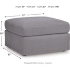 Modmax Oversized Accent Ottoman
