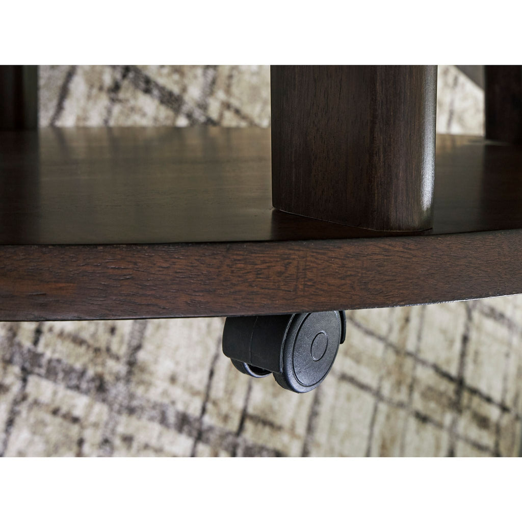 Korestone 2 Coffee Table - Dark Brown