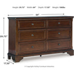 Trellington Dresser - Brown