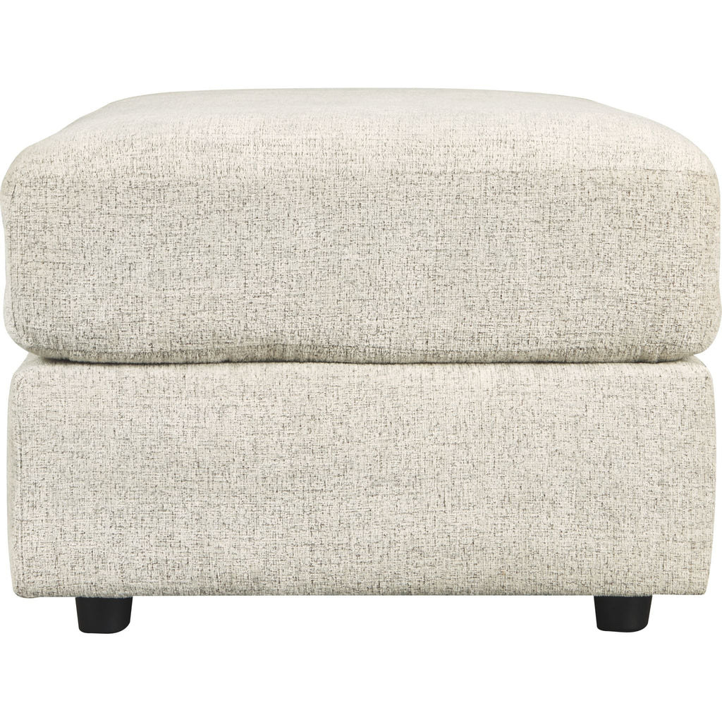 Soletren Oversized Accent Ottoman - Stone