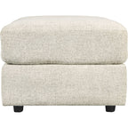 Soletren Oversized Accent Ottoman - Stone