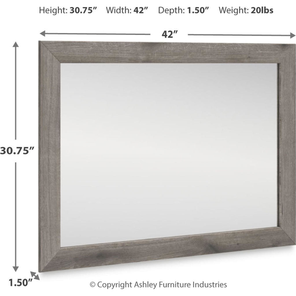 Graystorm Mirror - Brown Gray