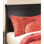 Huey Vineyard 6 Piece Full Sleigh Bedroom - Black