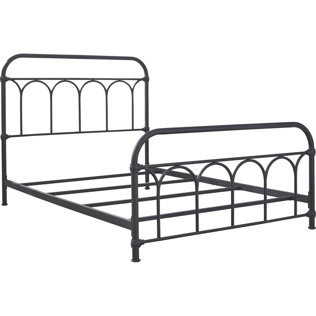 Nashburg Metal Bed - Black