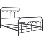 Nashburg Metal Bed - Black
