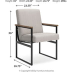 Montia Office Chair - Light Brown