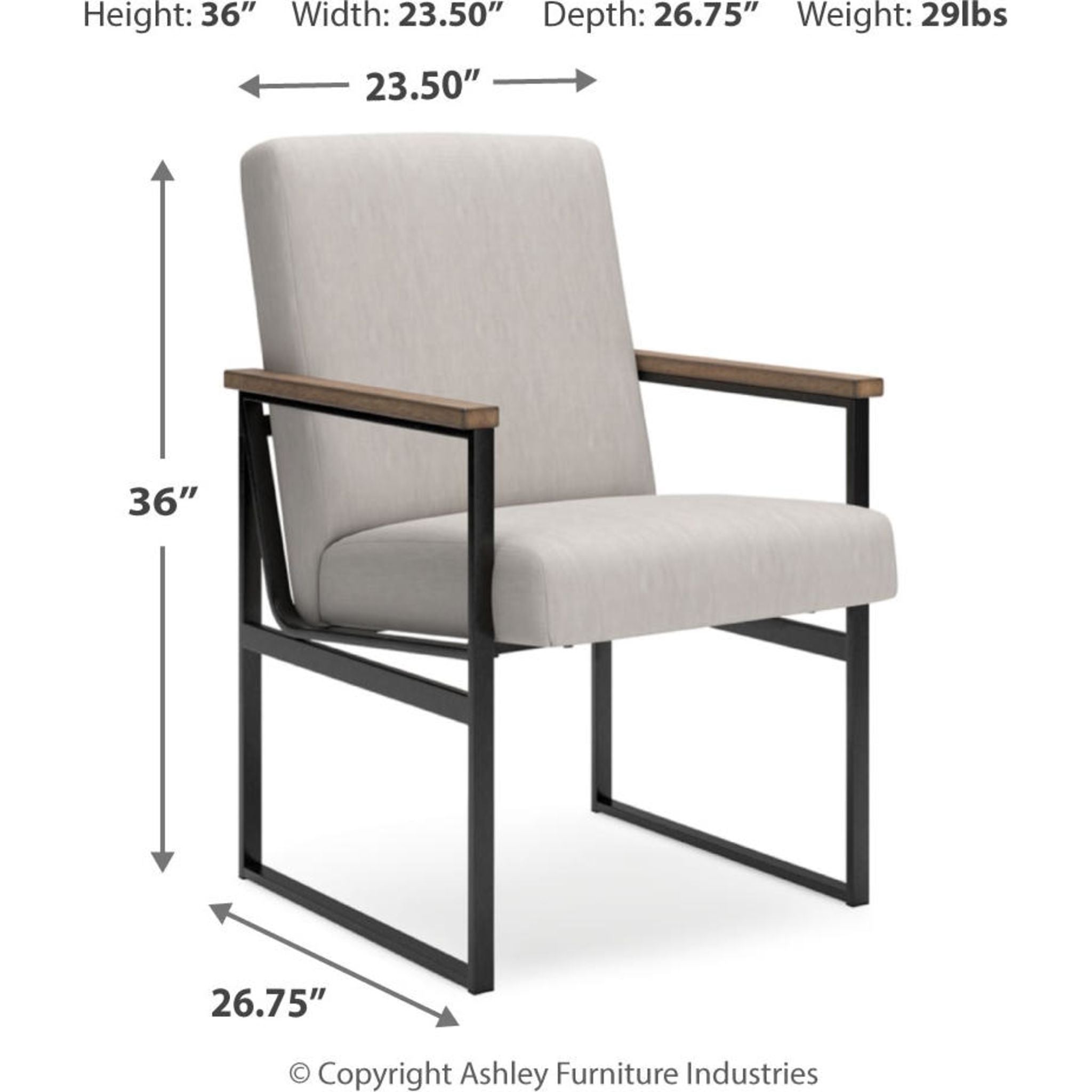 Montia Office Chair - Light Brown