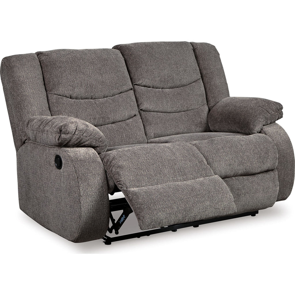Tulen Reclining Loveseat - Gray