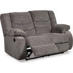 Tulen Reclining Loveseat - Gray