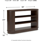 Korestone Credenza - Warm Brown