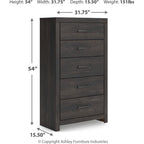 Hollivern Chest - Dark Gray